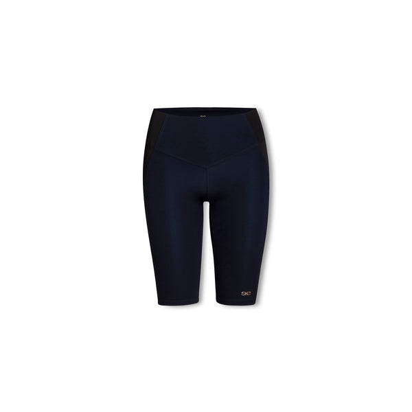 Navy blue bike online shorts women's